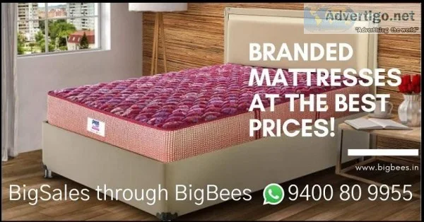 Branded Mattresses at the Best Prices