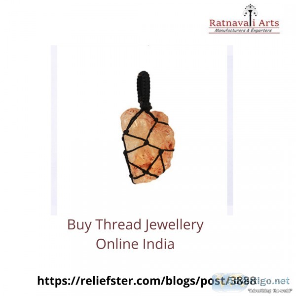 Buy Thread Jewellery Online India  Designer Jewelry Online In Ja