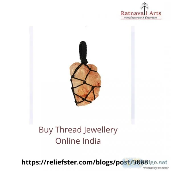 Buy Thread Jewellery Online India  Designer Jewelry Online In Ja