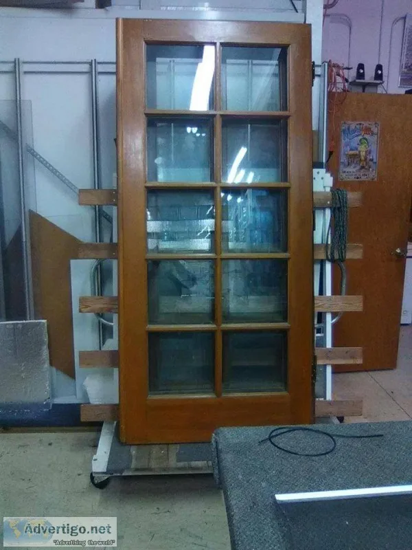6 - Wood french doors 36&quot x 80&quot