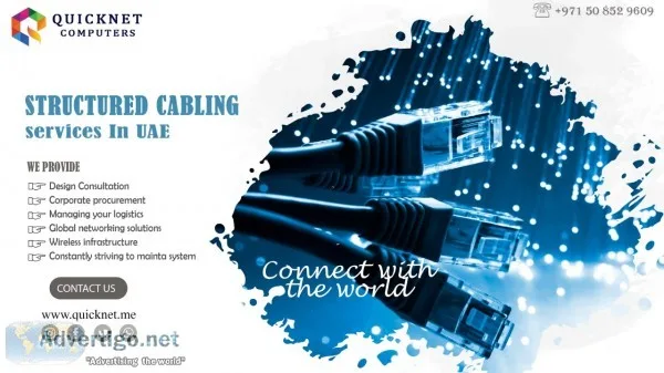 Structured cabling installation, services, solutions abu dhabi