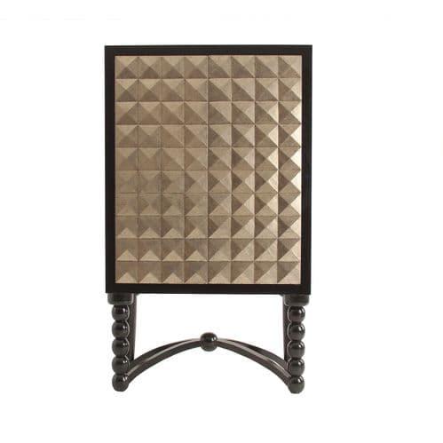 Edward Art Deco Inspired Black And Gold High Board  ChicParadisL