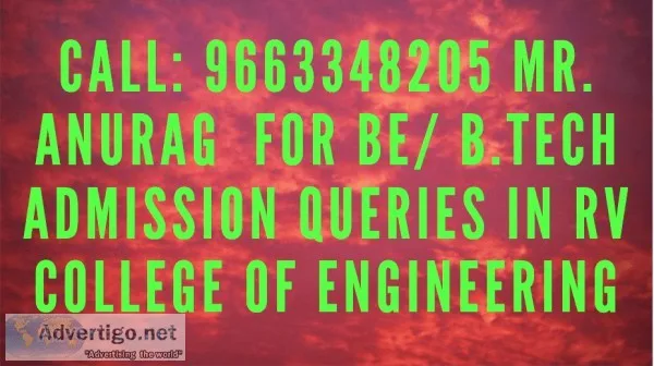 RV College of Engineering Management Quota Admission