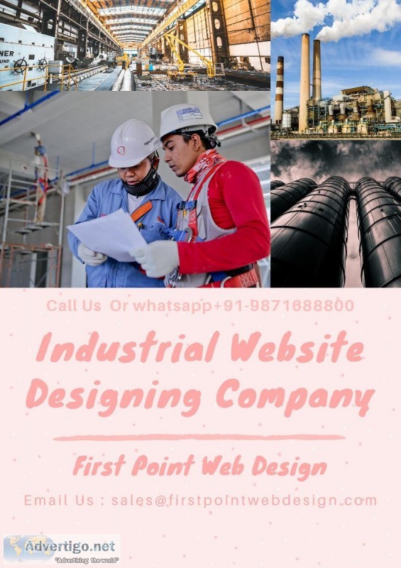 industrial website designing company