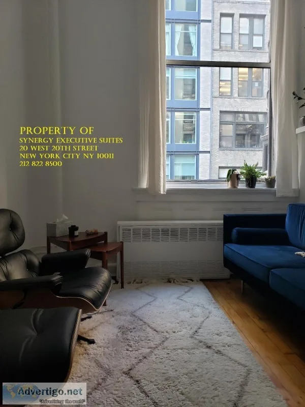 READY FULLY FURNISHED WINDOW OFFICE AVAILABLE