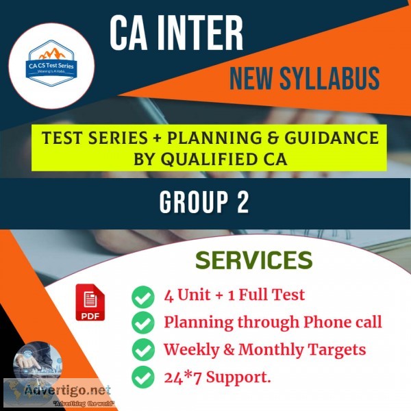 Ca test series