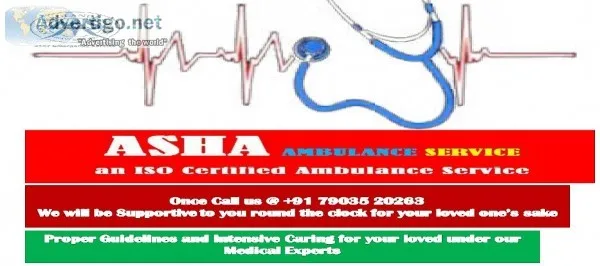 Added Latest Hi-tech ICU Setup in Ambulance Service Patna  ASHA