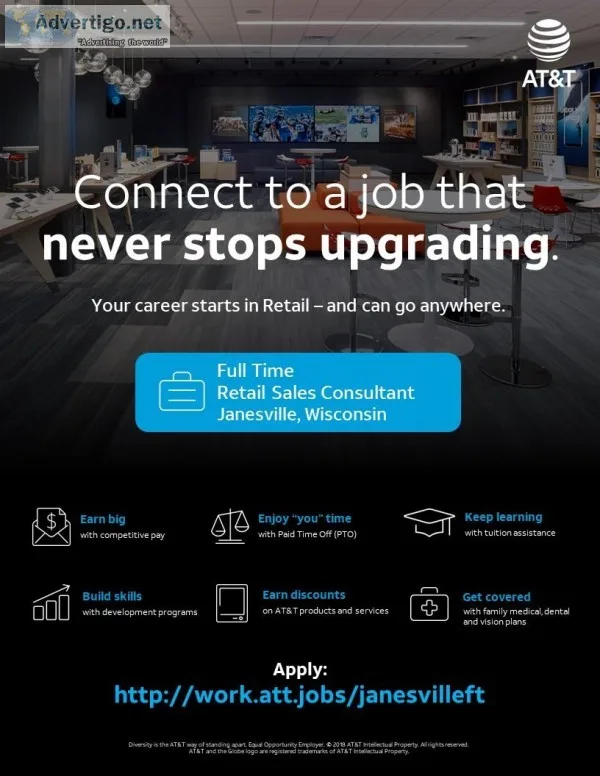 Full Time Retail Sales Consultant - Janesville WI