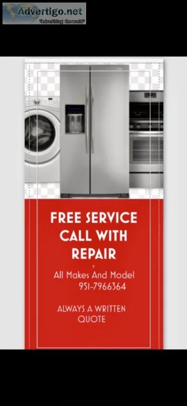 APPLIANCE REPAIR  AC and HEATING  ALL MAKES AND MODELS