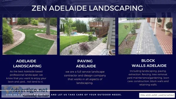 Landscapers Adelaide  Zen Adelaide Landscaping