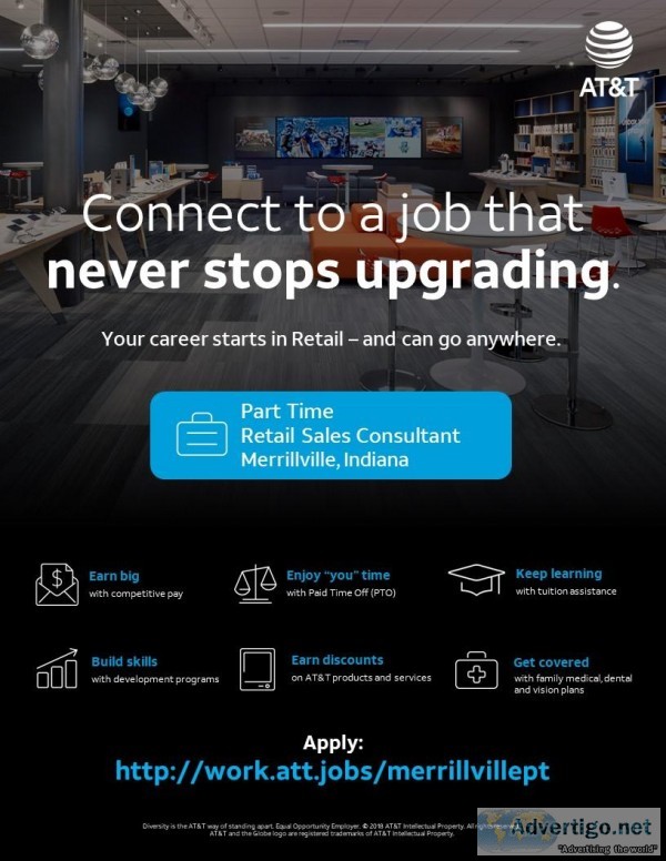 Part Time Retail Sales Consultant - Merrillville IN