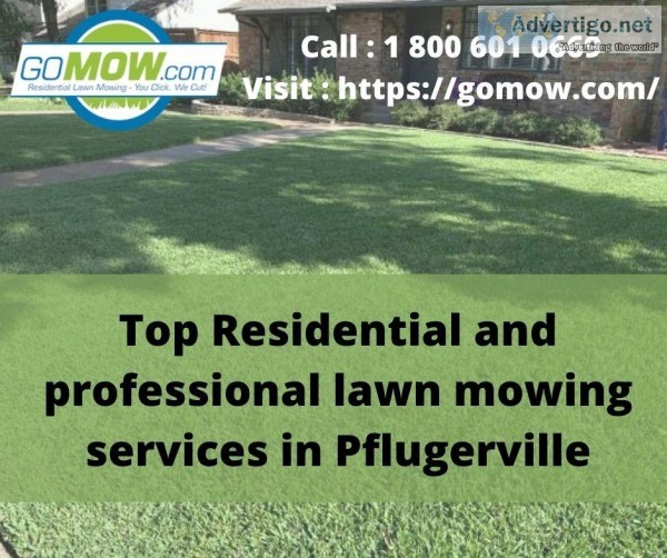 Top residential and professional lawn mowing services in Pfluger
