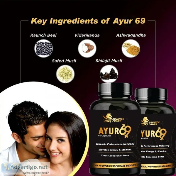 Ayur 69 capsule online #1 official website for male enhancement