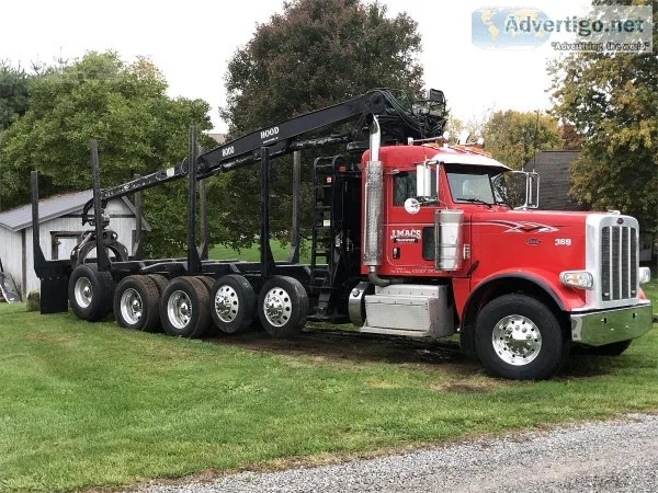 2013 Peterbilt 388 Logging Truck For Sale In Baltic Ohio 43804