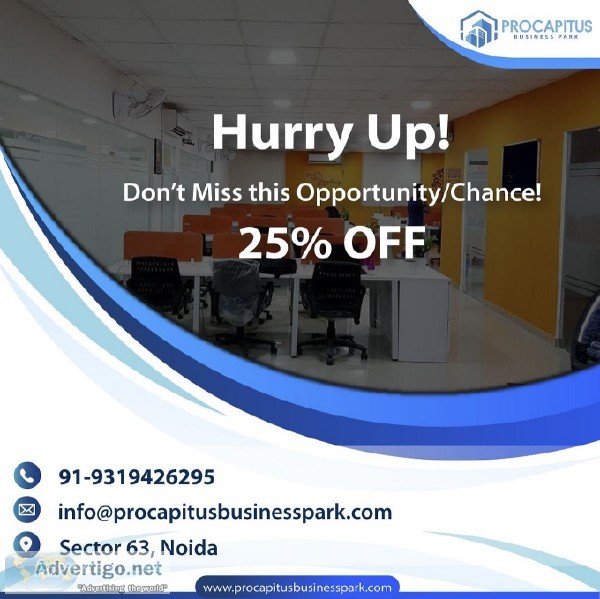 This Diwali Book an Office Space for Rent in Noida Sector 62