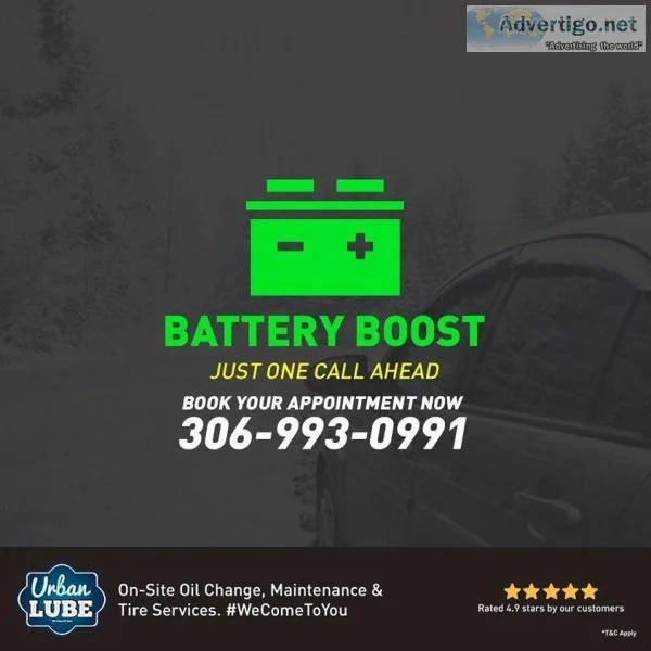 Battery Boost Just One Call Ahead