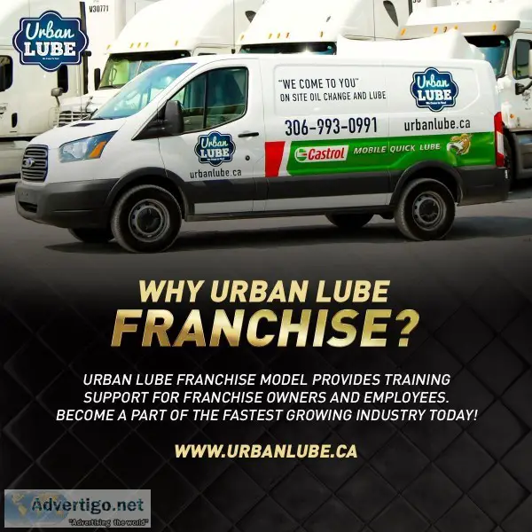 Why Urban Lube Franchise
