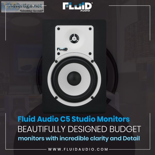 Fluid Audio C5 Studio Monitors
