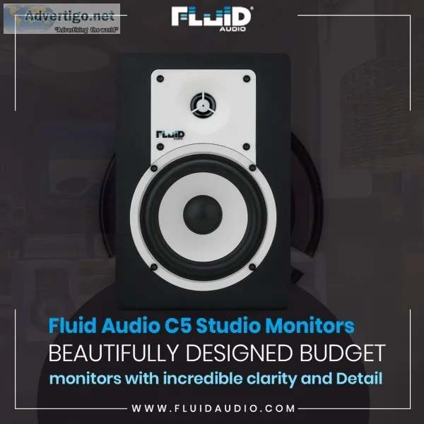 Fluid Audio C5 Studio Monitors