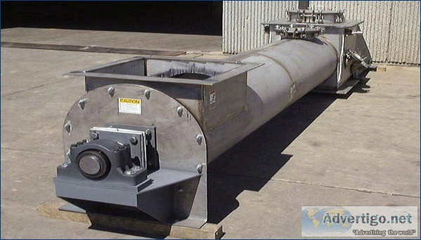 Hastelloy C276 Plug Screw Conveyor