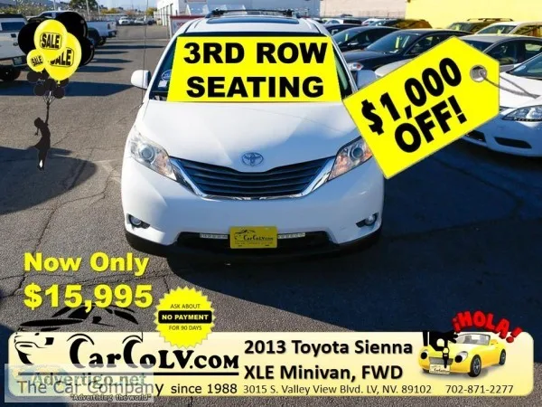 2013 Toyota Sienna XLE Minivan 4D