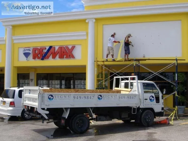 The One-Stop Sign Installation and Printing Company in Cayman Is