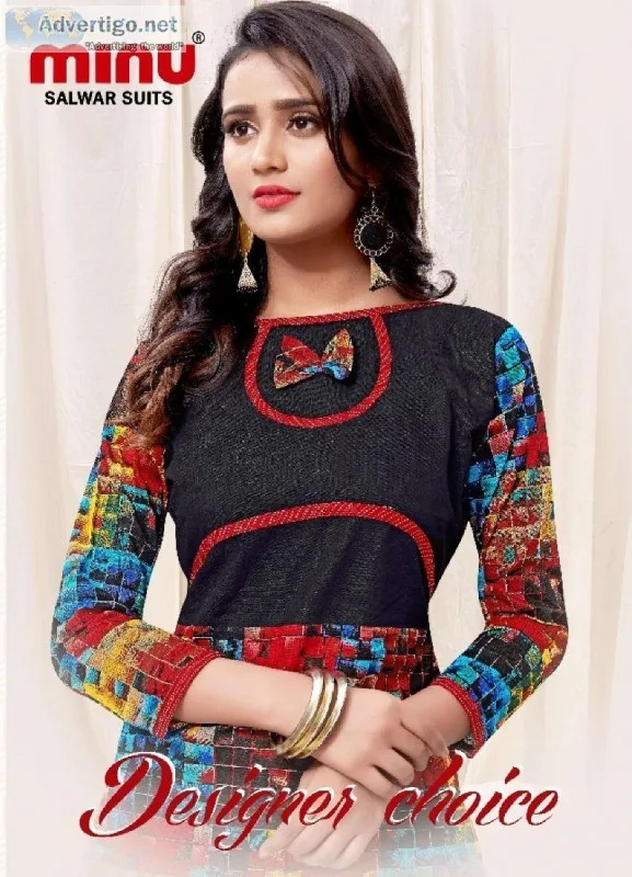 Best Cotton Satin Solid Color Fashionable Kurti wholesaler and s