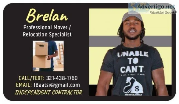 Professional Mover  Relocation Specialist  Helper (ANTIOCH (NASH