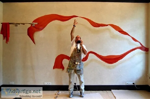 Hire freelance mural painters in London
