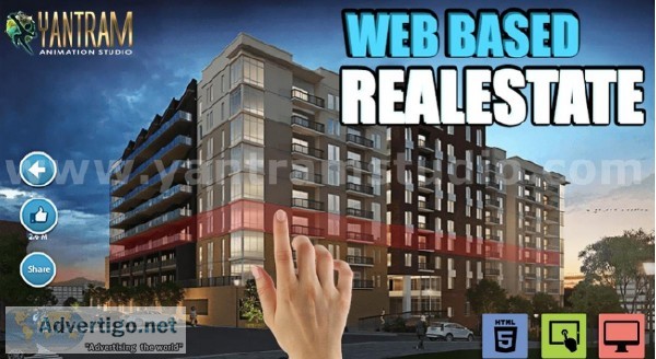 Interactive Web Based Virtual Reality By Architectural Animation