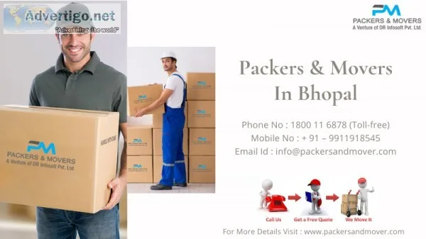 Top packers and movers in bhopal, madhya pradesh