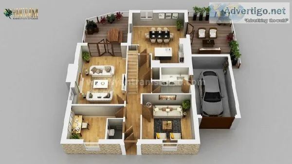 Professional 3d Virtual Floor Plan Design By Architectural Rende
