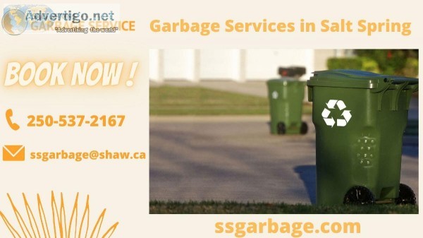 Garbage Services in Salt Spring  SS Garbage
