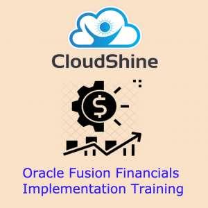 Online Oracle Fusion Financials Training  CloudShine