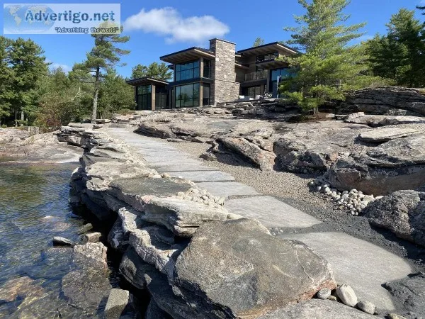 Snow Removal  Parry Sound House Landscaping Design  Schlager Exc