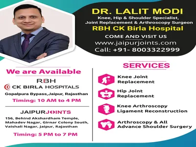Get joint surgery by the best orthopedic in india, dr lalit modi