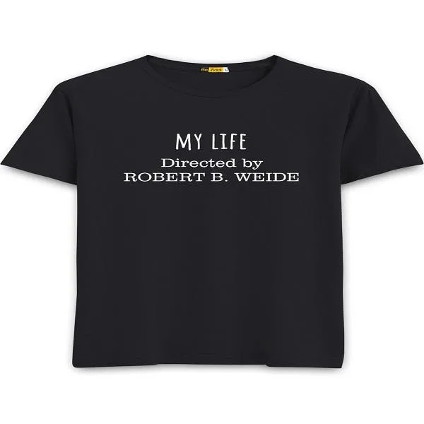 Robert B. Weide Round Neck Graphics T-Shirt