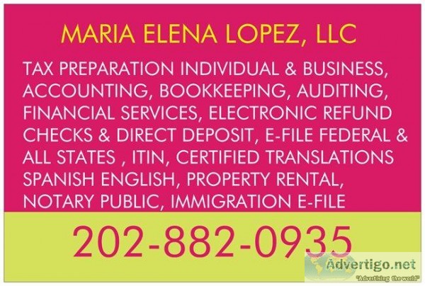 TAX SERVICE INDIVIDUAL AND BUSINESS ALL STATES E-FILE FOR THREE 