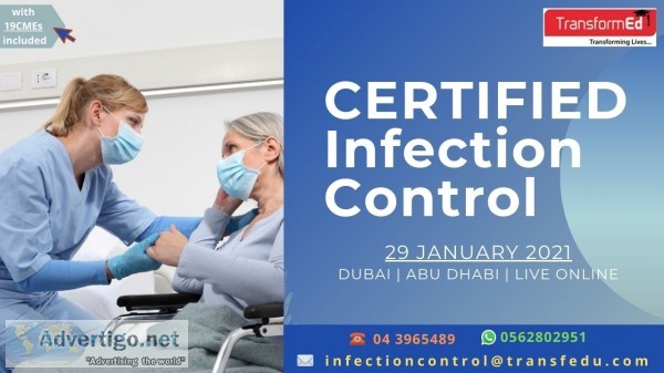 Certified infection control