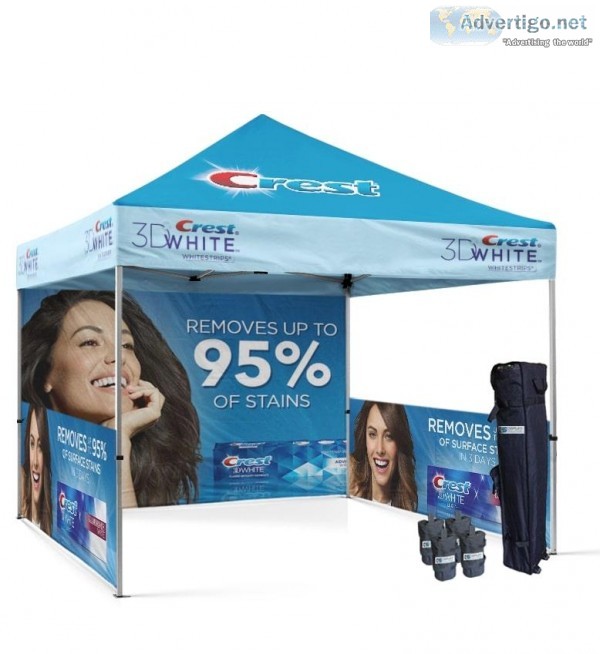 Canopy Tents 10x10 with Unlimited Graphics and Colors