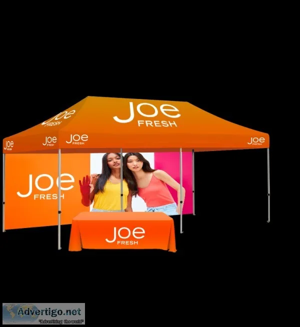 Custom Printed Pop up Canopy Tents  Indoor and Outdoor Events  S