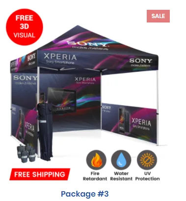Starline tents custom Printed canopy tents