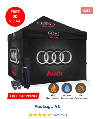 Branded Custom Canopy Pop Up Tents at Best Price