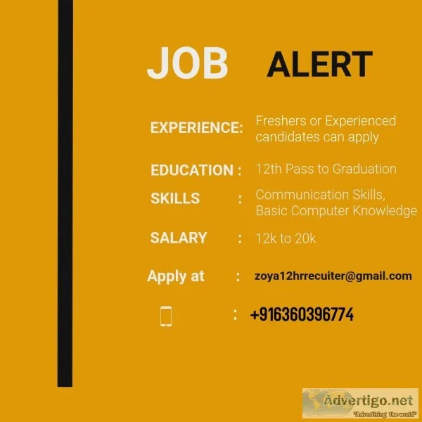 Hiring for Digital Marketing Executive