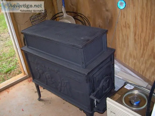 Antique wood heater