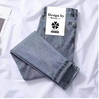 Buy Blue Vintage Denim Pencil Pants ShoppySanta