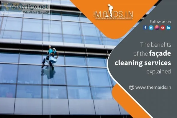 Choose the topmost  Facade cleaning services in Delhi NCR