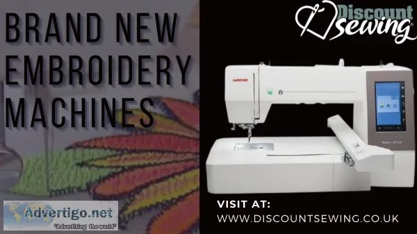 Embroidery machines -Discount Sewing
