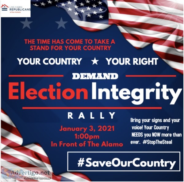 Rally at the Alamo