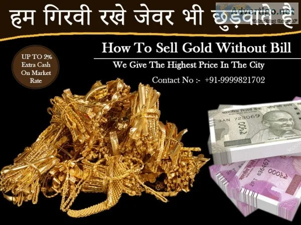 Cash for Gold In Delhi NCR